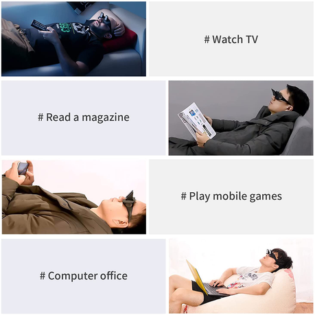 Lazy Periscope Reading Glasses