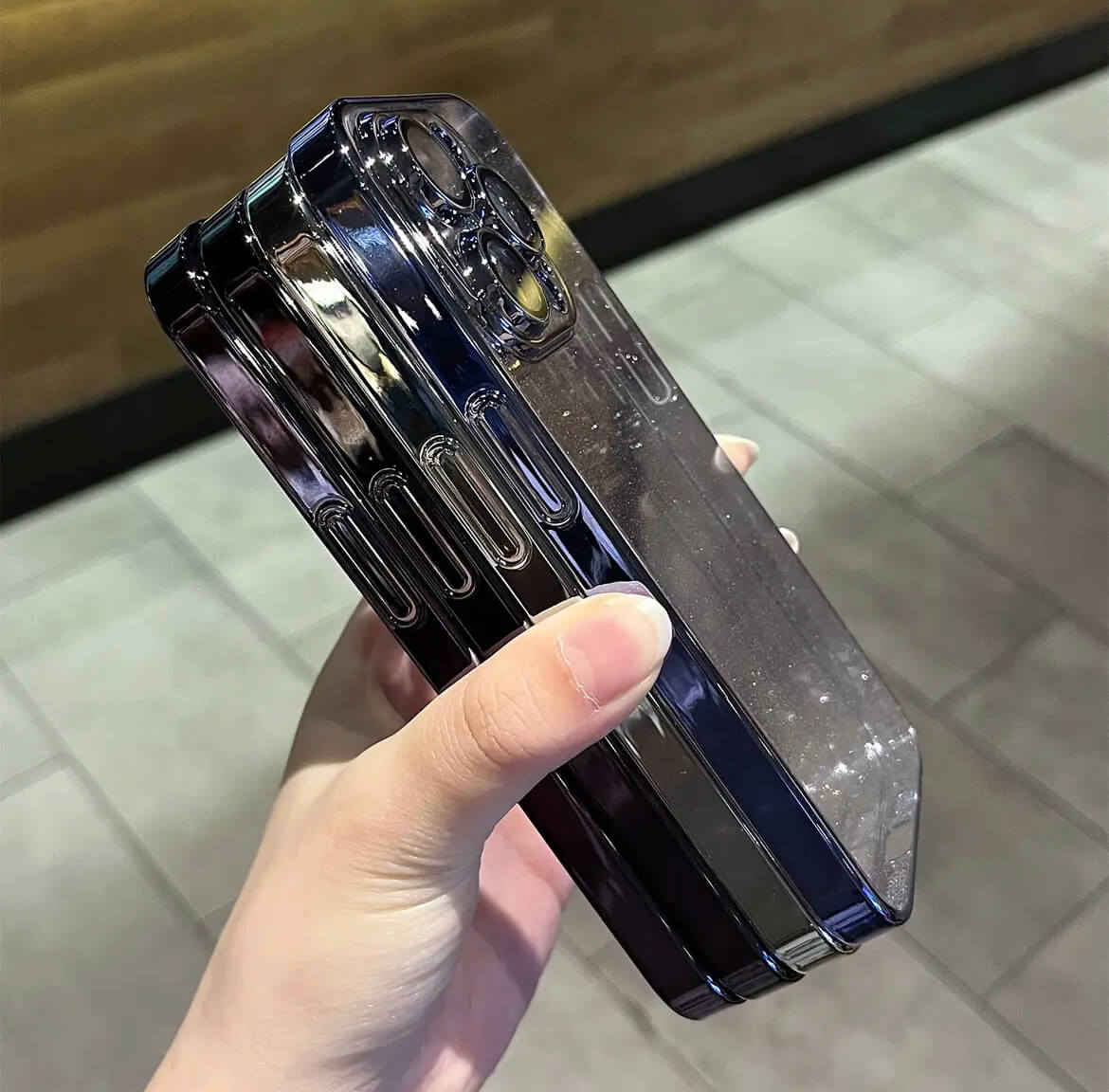 💥 Don't miss it | Transparent Glitter Phone Case