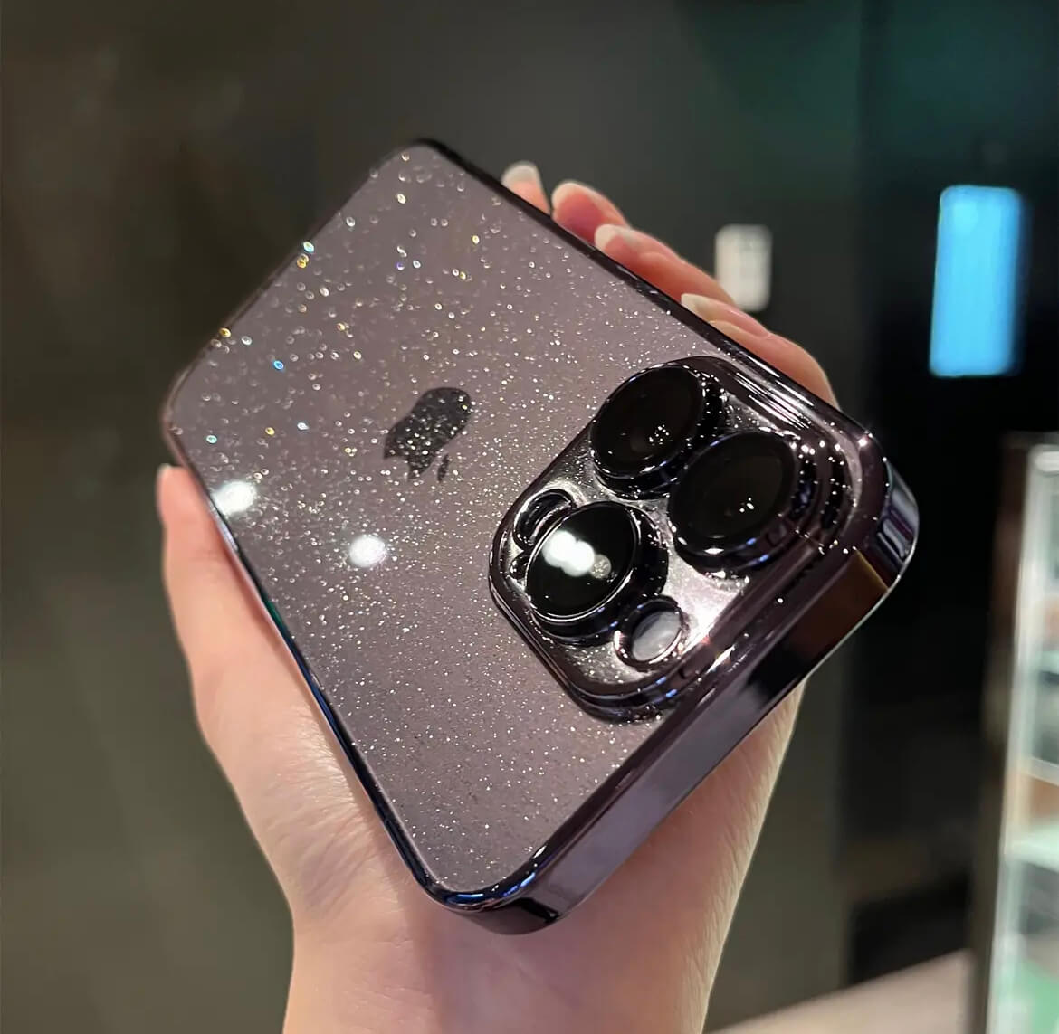 💥 Don't miss it | Transparent Glitter Phone Case