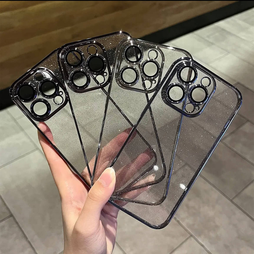 💥 Don't miss it | Transparent Glitter Phone Case