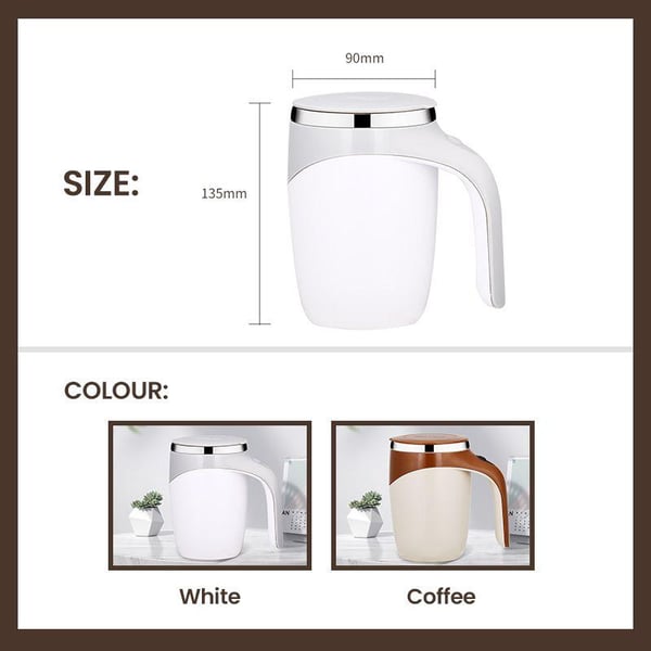 Now 50% Off! 🎉|✨Magnetic Automatic Self-Stirring Coffee Mug