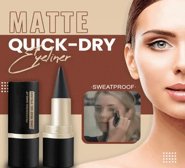 Matte, quick-drying eyeliner