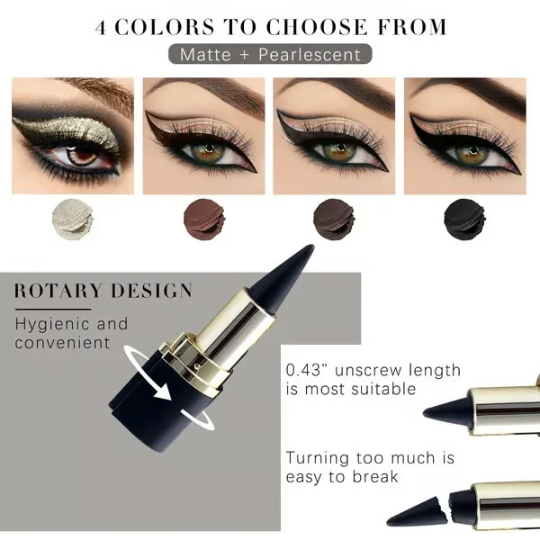 Matte, quick-drying eyeliner