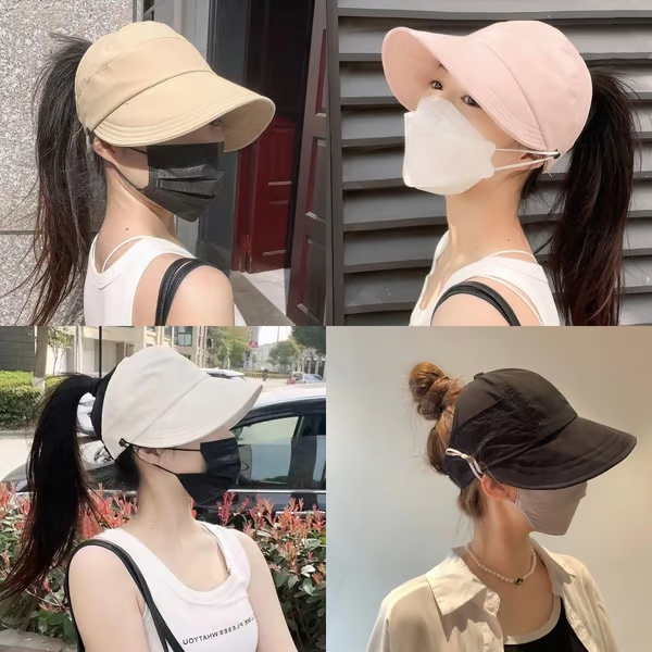 🔥Outdoor UV Protection Hollow Top Sun Hat