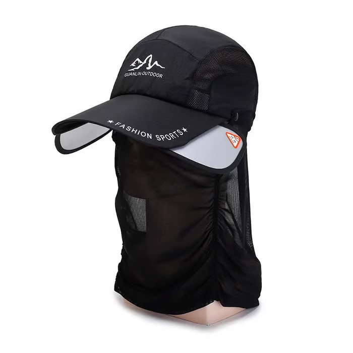 🔥🔥Sun hat with retractable brim for outdoor/fishing/riding/climbing