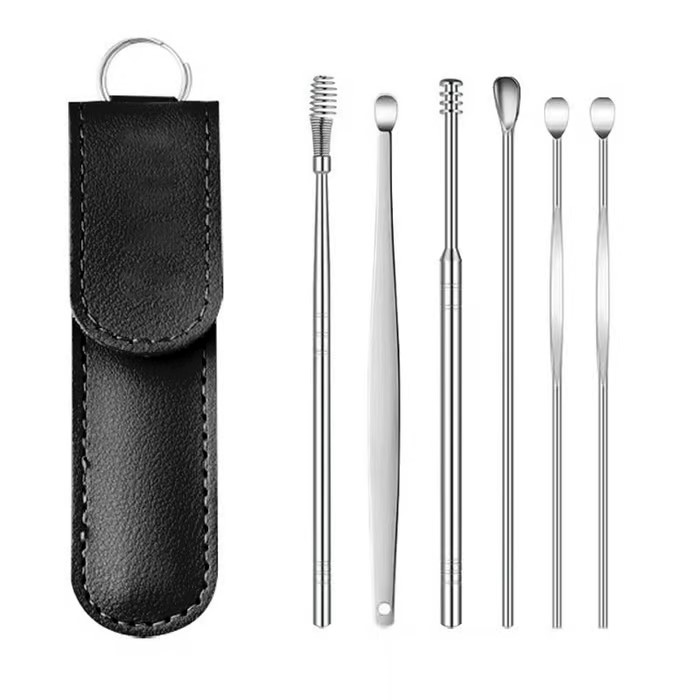 🏅Innovative Spring EarWax Cleaner Tool Set