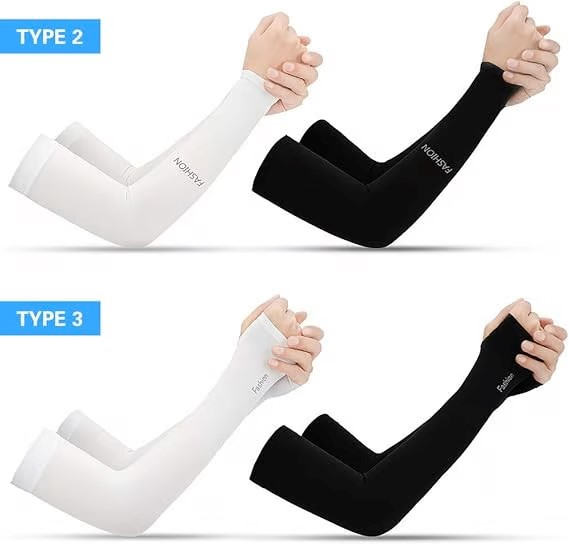 Sun Protection UV Garden Arm Sleeves for Men Women UPF 50+ Compression Cooling sport gloves