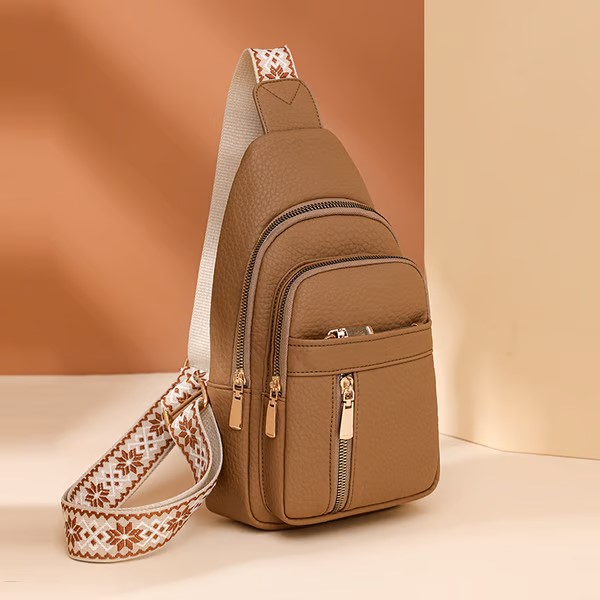 Women's Fashion Casual Solid Color Crossbody Bag