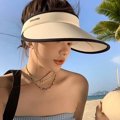 Foldable large brim sun protection hat👒UPF 50+ sun protection