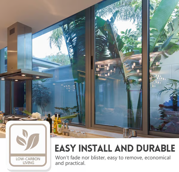 🔥Privacy Sun Blocking Anti UV Reflective Window Film - BUY MORE SAVE MORE