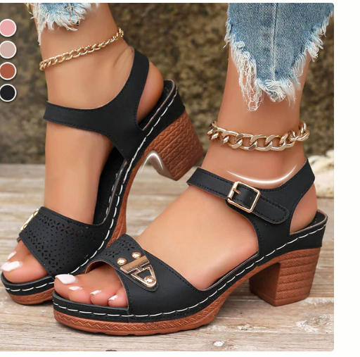 High heel sandals for women