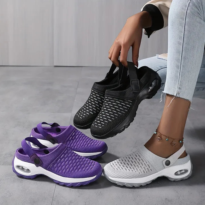 ⭐Last Day Sale 50% OFF⭐Orthopedic Clogs With Air Cushion Support to Reduce Back and Knee Pressure🔥