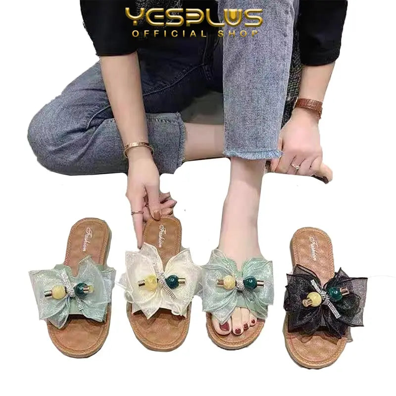Summer-Ready Jelly Flip Flops π‘ | Fashion Ribbon Design + Soft PCU