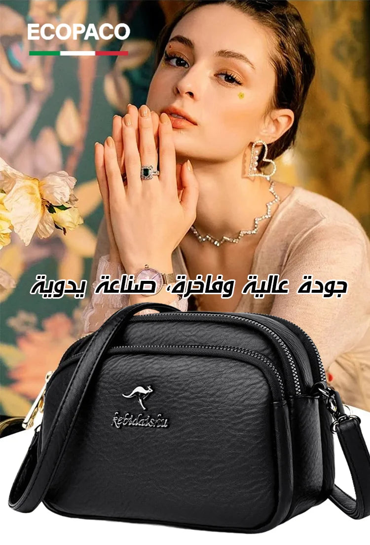 Luxury Four-Layer Independent Shoulder Bag 【Imported Nappa Leather】