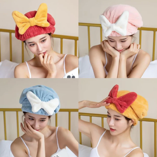 🔥Buy 1 Get 1 Free|New Super Absorbent Hair Towel Wrap for Wet Hair