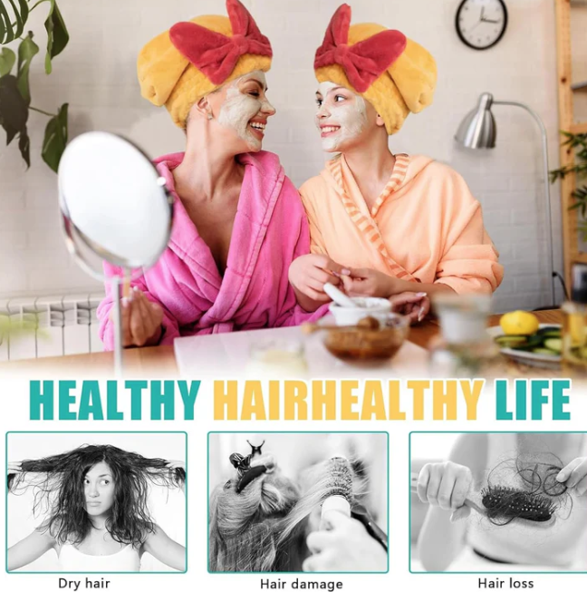 🔥Buy 1 Get 1 Free|New Super Absorbent Hair Towel Wrap for Wet Hair