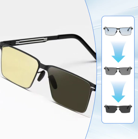 π Photochromic day and night sunglasses for both men and women