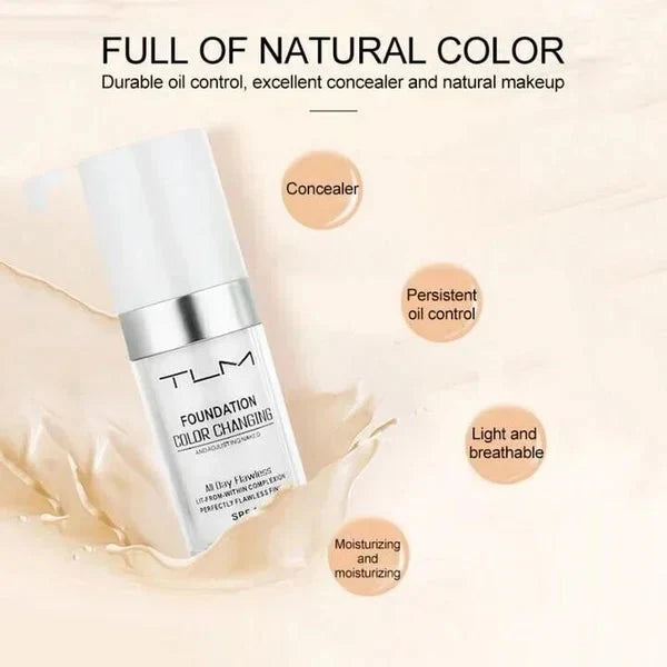 šColour Changing Mature Skin Foundationš