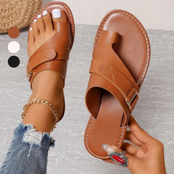 Light fashionable flat open toe sandals
