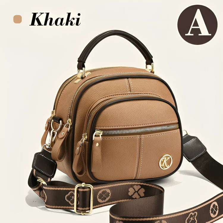 All-in-One PU Leather Shoulder Bag