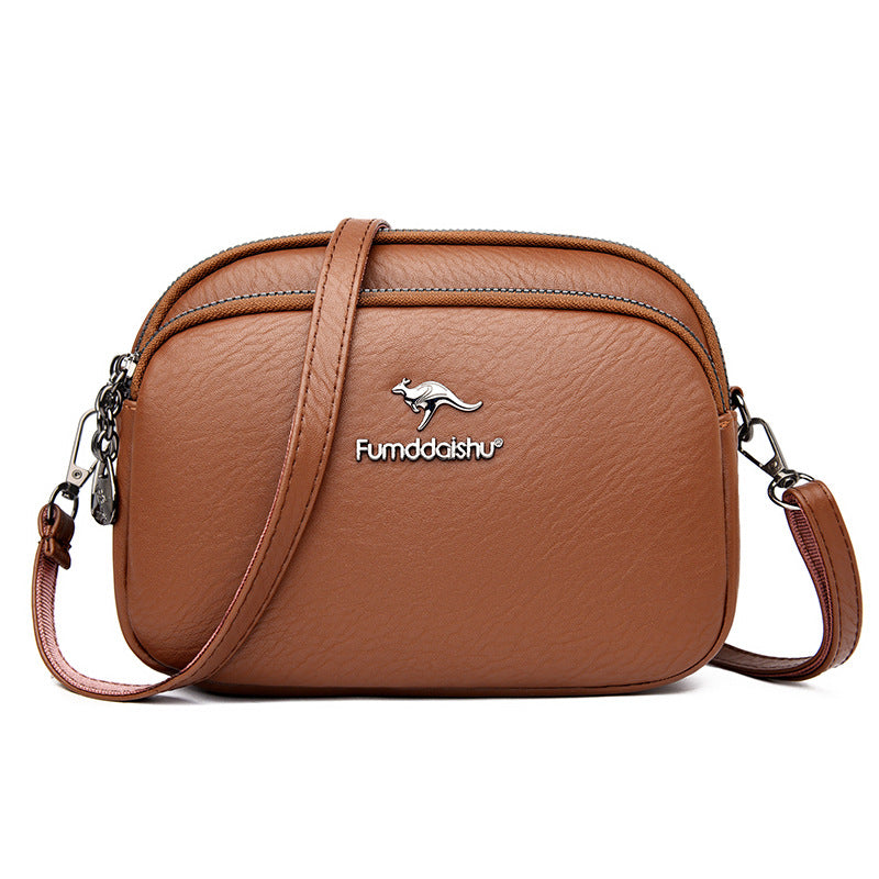Luxury Four-Layer Independent Shoulder Bag 【Imported Nappa Leather】
