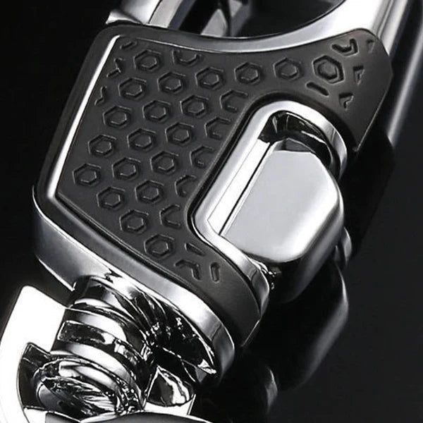 đOne-touch business keychain