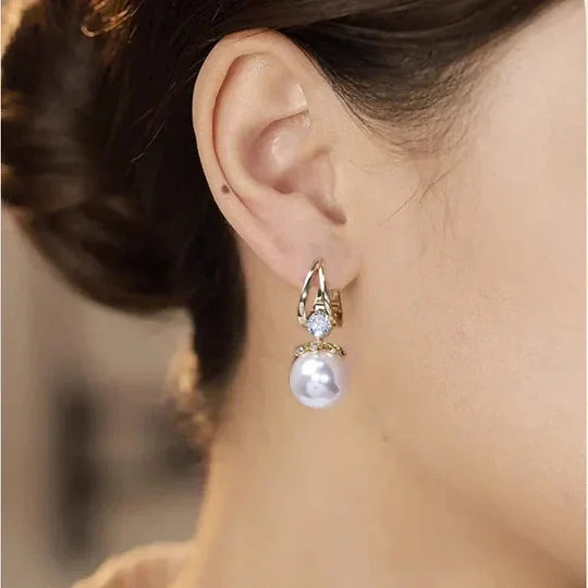 ✨BUY 1 GET 1 FREE (2 pairs)✨Sparkly Huggie Dangle Earrings for Women