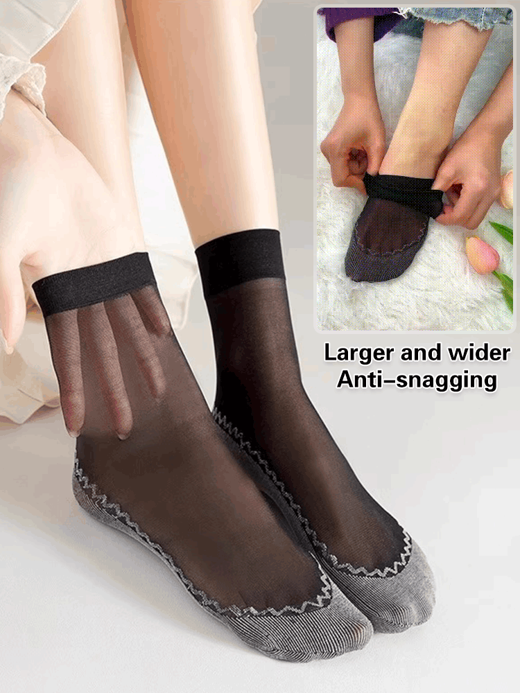 🔥【Limited time offer】🔥Cotton-soled ruffled short socks, non-slip style