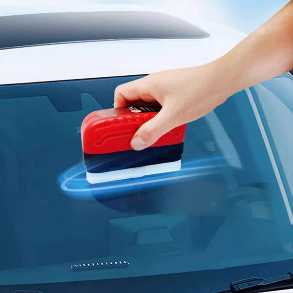 Car Glass Oil Film Cleaning Brush