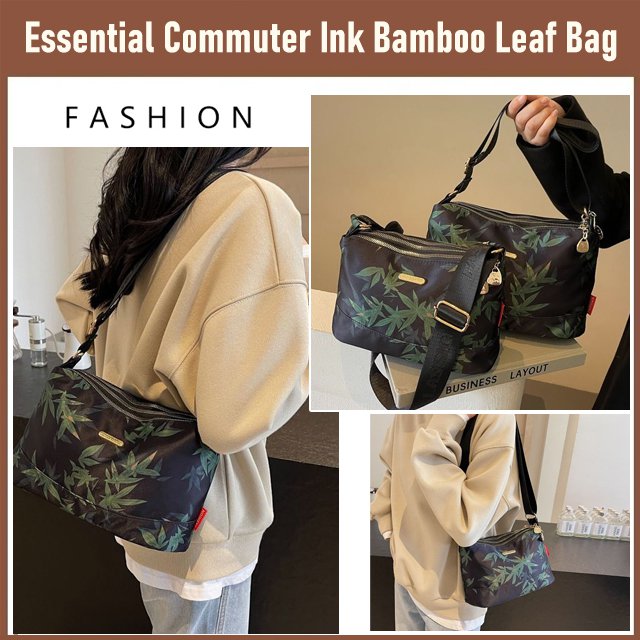 Lightweight Nylon Water-based Multi-layer Papyrus Bag with Bamboo Leaves