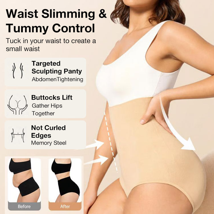 Tummy Shaper Panties - Combined with premium silk weaving to shape your beautiful waist and back