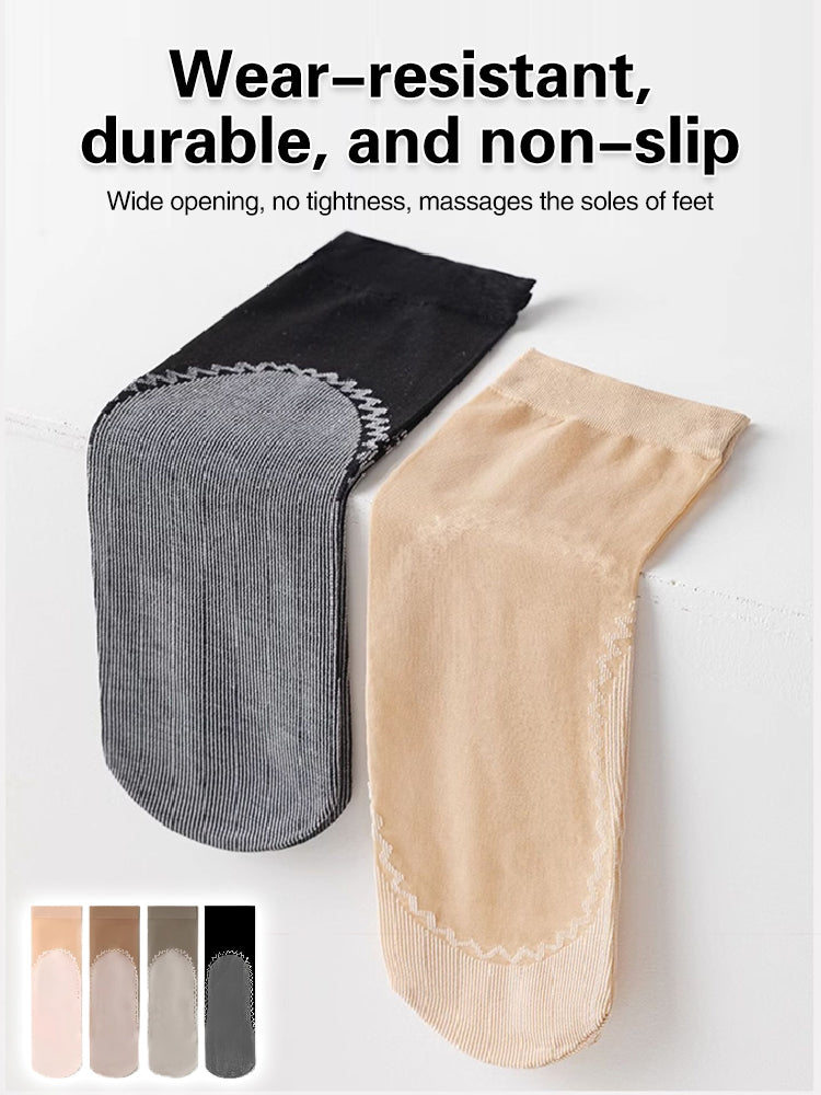 🔥【Limited time offer】🔥Cotton-soled ruffled short socks, non-slip style