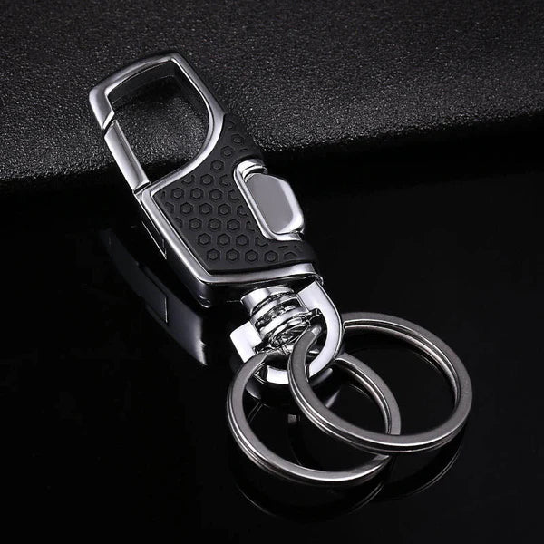 đOne-touch business keychain