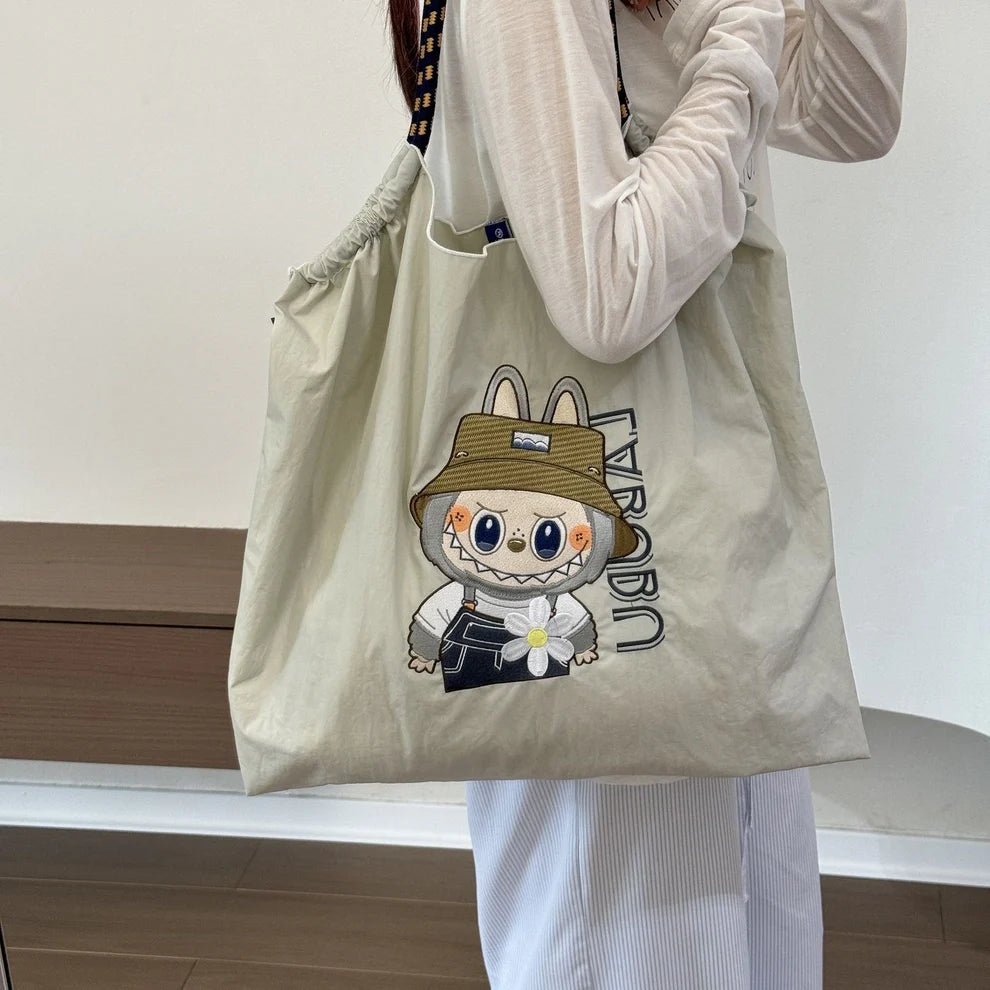 Labubu Explorer Tote Bag – Cute Meets Utility