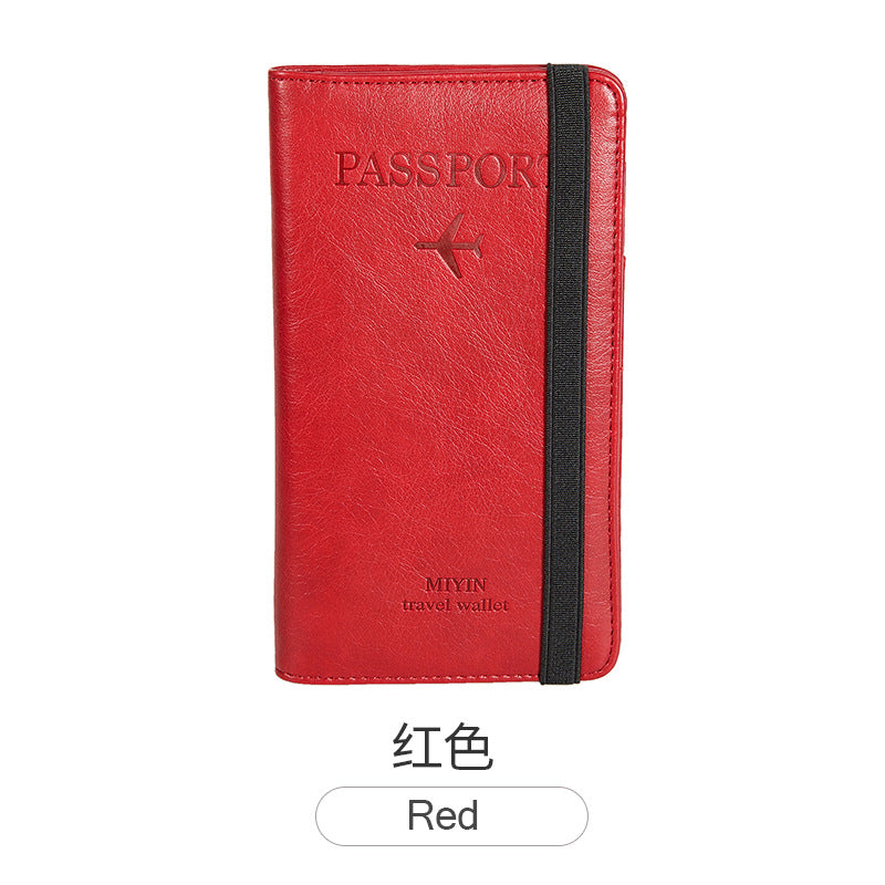 RFID Blocking Leather Card Wallet