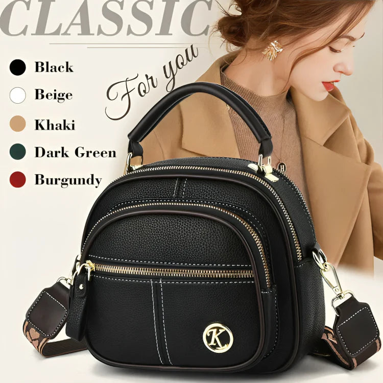 All-in-One PU Leather Shoulder Bag