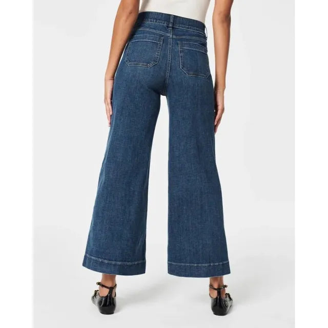 👖Tummy Control Cropped Wide-Leg Jeans ⭐ 2025 Best Selling Jeans