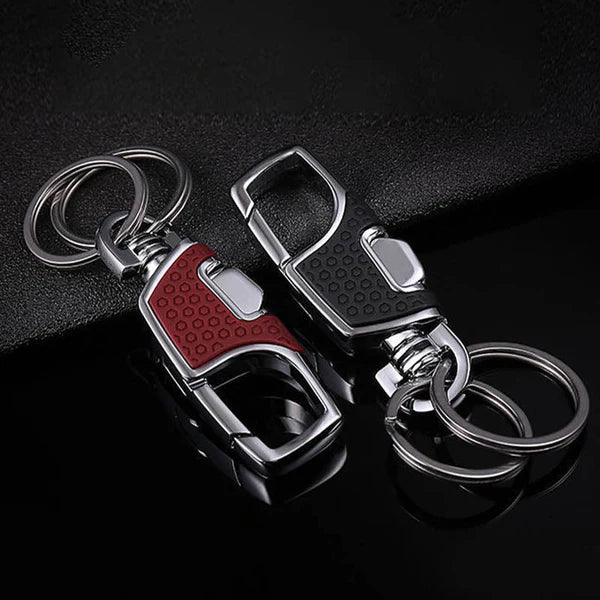 đOne-touch business keychain