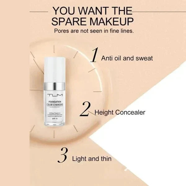 šColour Changing Mature Skin Foundationš