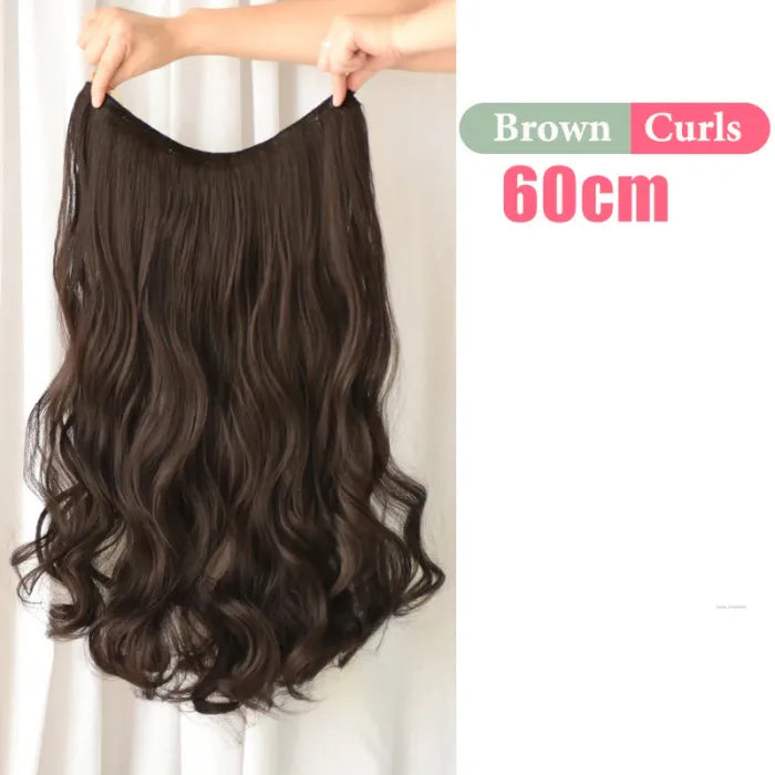 Clip in U-Shaped Hair Extension Hairpiece for Women