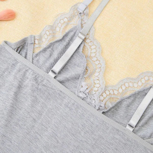 【S-2XL】💞Lace Nightgown with Butterfly Knot