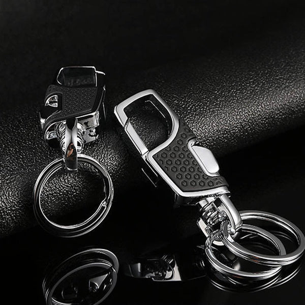 đOne-touch business keychain