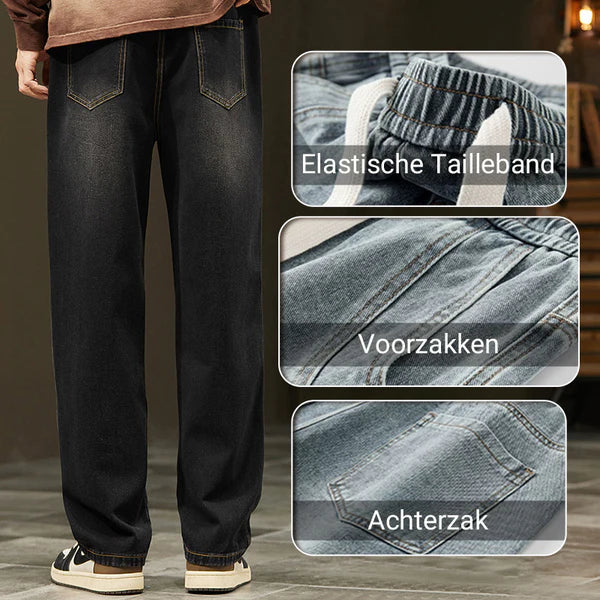 Nieuw product💐 Losse rechte jeans voor heren