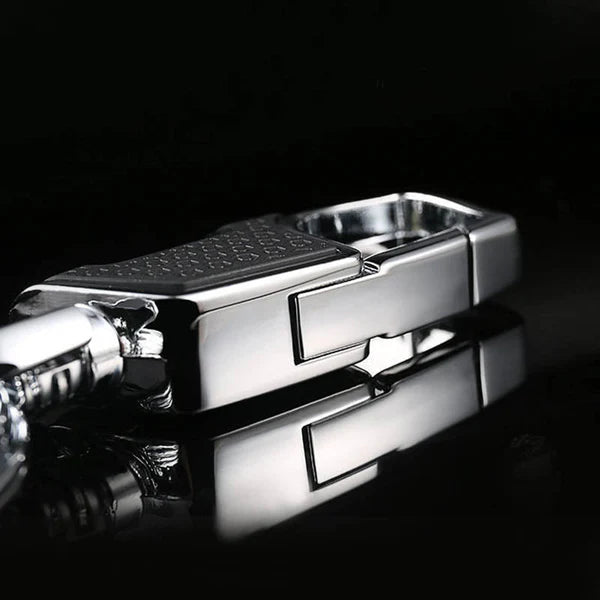 đOne-touch business keychain