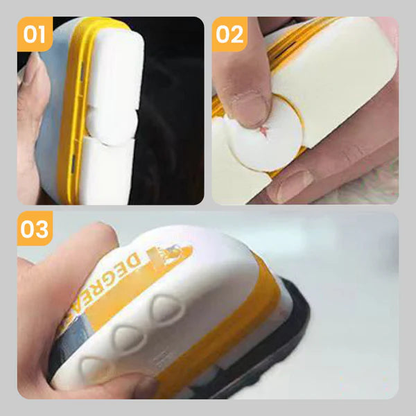 Car Glass Oil Film Cleaning Brush