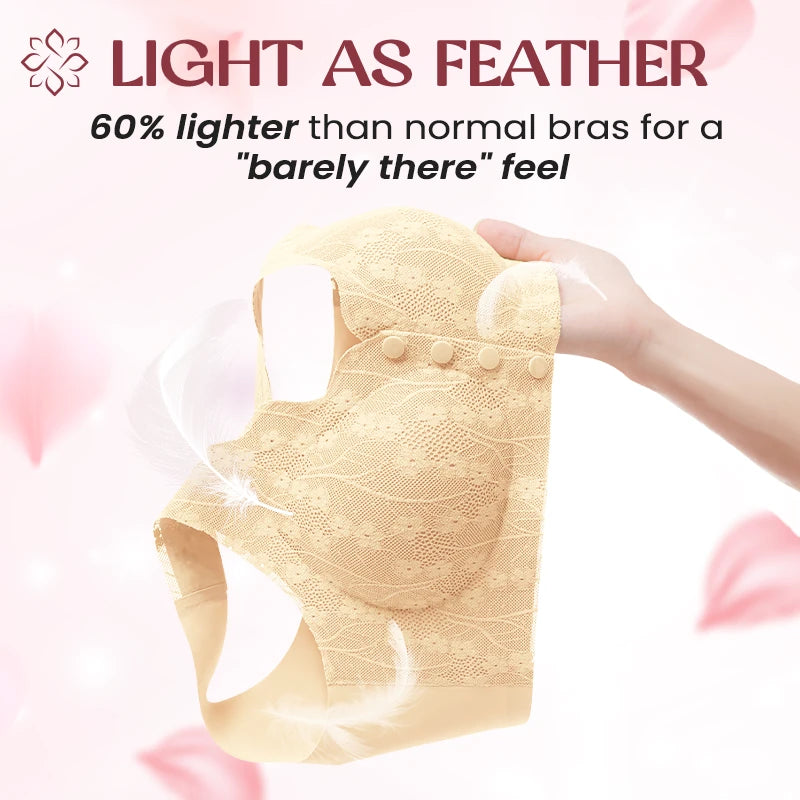 Zero Feel Bra – LAST DAY SALE 70% OFF – Zero Feel Lace Full Coverage Front Closure Bra