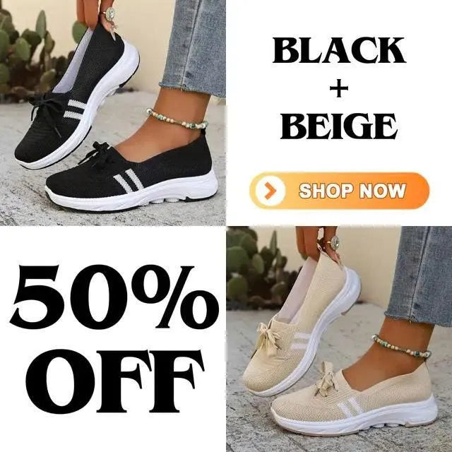 Slip-On Knit Sneakers for Women