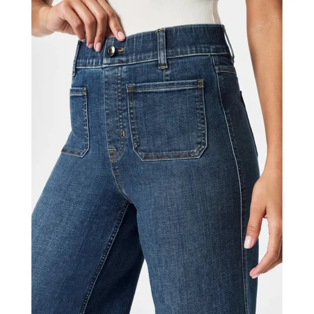 👖Tummy Control Cropped Wide-Leg Jeans ⭐ 2025 Best Selling Jeans