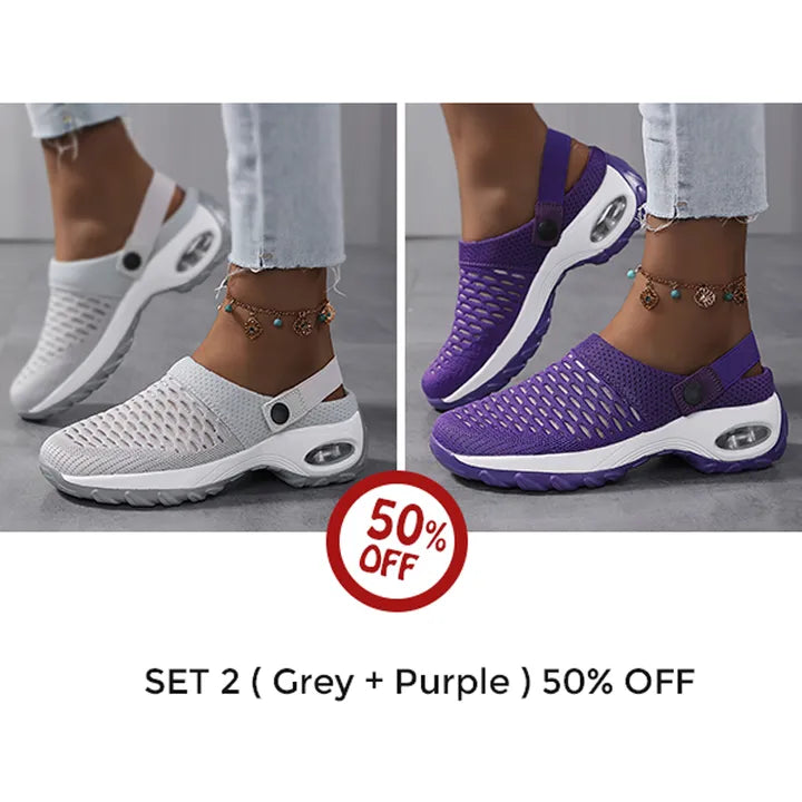 ⭐Last Day Sale 50% OFF⭐Orthopedic Clogs With Air Cushion Support to Reduce Back and Knee Pressure🔥