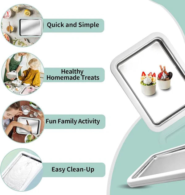 Frosty Pad Tray - Instant Ice-Cream Maker